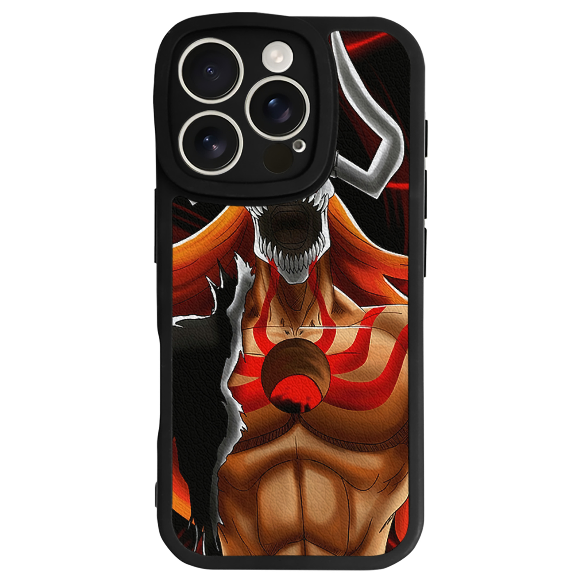 （画像用） ブリーチ BLEACH 【iPhone 16シリーズ対応】シリコンスマホケース（レザー調） 材質：シリコン
